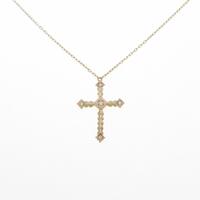 ジュピター クロス ダイヤモンドネックレス