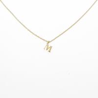 ドレス アドレス イニシャルM ネックレス