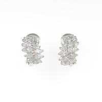 750WG ダイヤモンドピアス