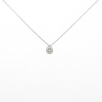 K14WG ダイヤモンドネックレス