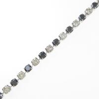 K18WG ダイヤモンドブレスレット