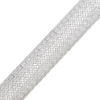 K18WG ダイヤモンドブレスレット