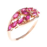 K18PG ルビーリング