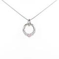プラチナダイヤモンドネックレス 0．05ct・FPP・I1