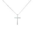 K18WG クロス ネックレス