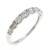 PT ハーフエタニティ ダイヤモンドリング