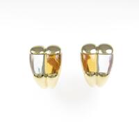 ブルガリ ブルートパーズイヤリング