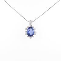 PT タンザナイトネックレス