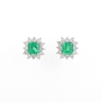 PT エメラルドピアス