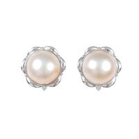 K18WG／K14WG マベパールイヤリング