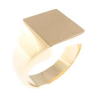 K18YG 印台 リング