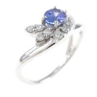 K18WG タンザナイトリング