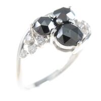 K18WG ダイヤモンドリング