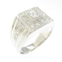 18KWG ダイヤモンドリング