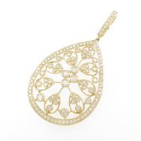 750YG ダイヤモンドペンダント