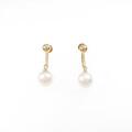 K18YG アコヤパールイヤリング