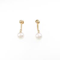 K18YG アコヤパールイヤリング
