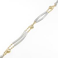 K18YG／PT ブレスレット