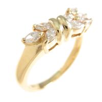 K18YG ダイヤモンドリング