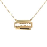 K18YG レイザー ネックレス