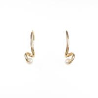 K18YG アコヤパールピアス