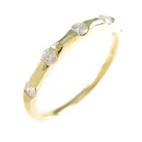 K18YG ダイヤモンドリング