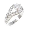 ヴァンクリーフ＆アーペル クチュール リング 0．53ct・E・VVS2・3EXT