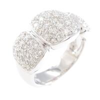 K18WG ダイヤモンドリング