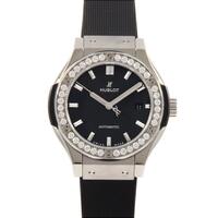 ウブロ 582．NX．1170．RX．1204 クラシックフュージョンチタニウムダイヤモンド 自動巻