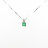 PT1000／PT エメラルドネックレス