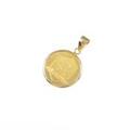 K18YG（枠） コインペンダント