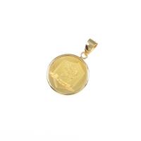 K18YG（枠） コインペンダント