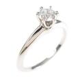 ティファニー クラシックソリティア リング 0．36ct・D・VVS1・3EXT