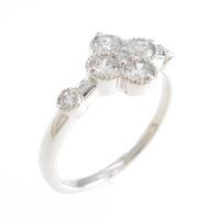 PT フラワー ダイヤモンドリング