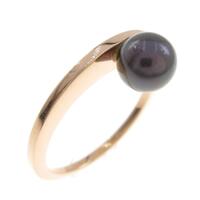 アガット アコヤパールリング