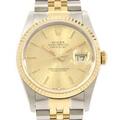 ロレックス 16233 デイトジャスト SSxYG 自動巻