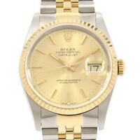 ロレックス 16233 デイトジャスト SSxYG 自動巻