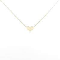 レ デッサン ドゥ デュー ハート ネックレス