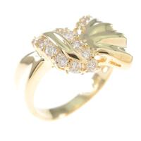 K18YG ダイヤモンドリング