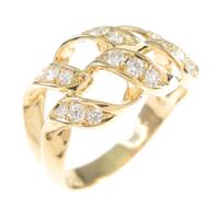 750YG ダイヤモンドリング