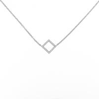 750WG ダイヤモンドネックレス