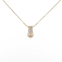 K18YG シロチョウパールネックレス