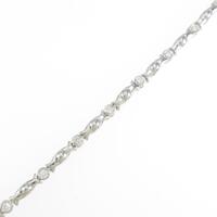 K18WG ダイヤモンドブレスレット