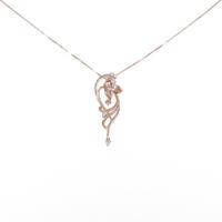 K18PG ダイヤモンドネックレス