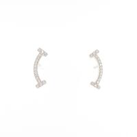 ティファニー Tスマイル ピアス