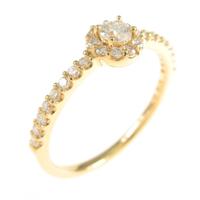 【リメイク】K18YG ダイヤモンドリング