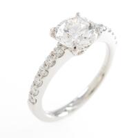 【リメイク】プラチナダイヤモンドリング 1．019ct・D・VS1・VG