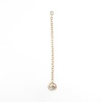 カルティエ ベビートリニティ ピアス 片耳