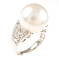 PT シロチョウパールリング