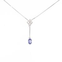 PT タンザナイトネックレス